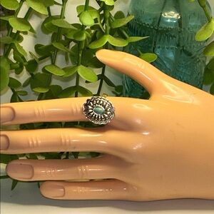 Silver and Turquoise Ring